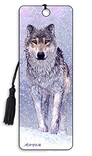 Catwalk - Marca Páginas 3D Snow Wolf En Oferta 3D Bookmark - Snow Wolf - Cheatwell Games