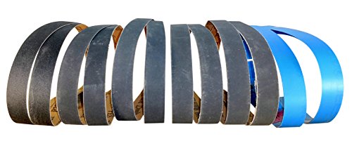 1 in. X 30 in. Premium Silicon Carbide Fine Grit Sanding Belts 220