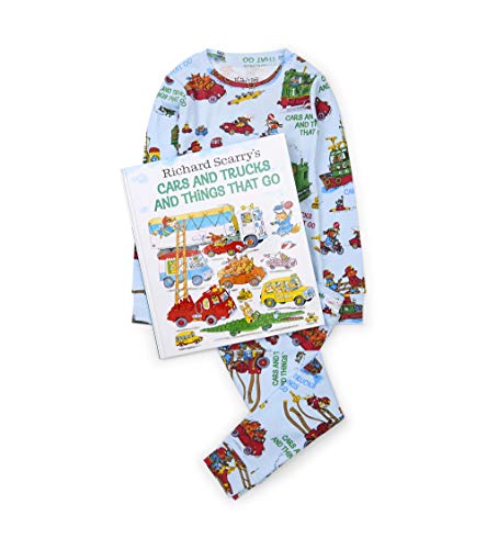 Boys' Book and Long Sleeve Printed Pajama Set