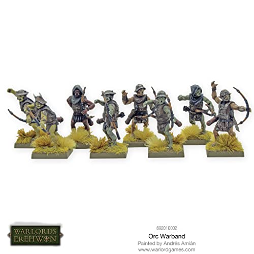 Warlord Games Orc Warband - 28mm Scale Plastic Miniatures Highly Detailed Fantasy Miniatures for Table-top Wargaming - Image 2