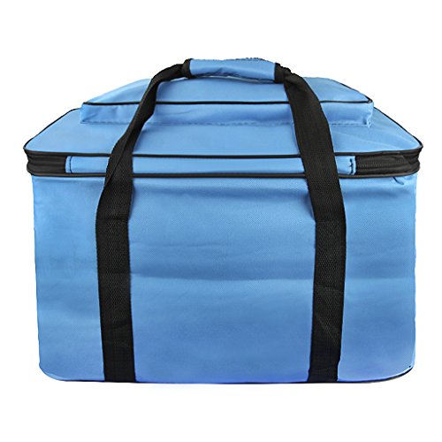Image of Starsouce Large Capacity Art Supply Organizer Tote Bag - Padded Craft Storage with Adjustable Shoulder Strap, Foldable Travel Caddy for Brushes, Markers, Sketchbook, Watercolor Palette & More