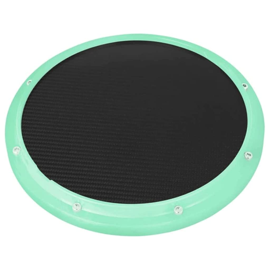 LIOONS Tambour en Fiber de Carbone Tambour muet Tambour Silencieux Tambour éthéré Rond Portable Tambour à Main Tapis antidérapant Tambour d'entraînement Tambour de chaman