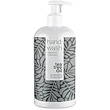 Este jabón de manos antibacteriano ha sido probado dermatológicamente. Este jabón neutro líquido de aceite de árbol de té es suave en la piel y adecuado para todo tipo de piel, incluso para pieles sensibles. ¡Cree un juego de lavado de manos y loción para el cumpleaños de sus amigos!