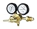 SÜA - Nitrogen Gas Regulator 0-600 PSIG - HVAC Purging - Pressure Charge - 1/4" Flare Connector