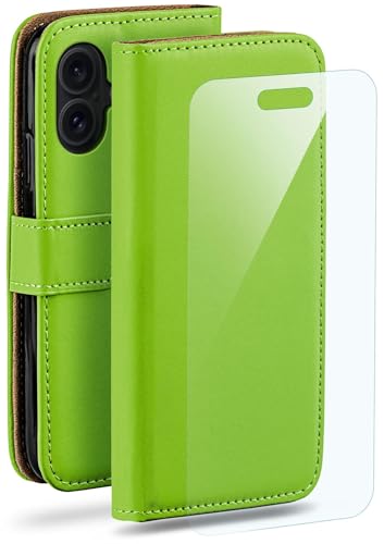 Housse iPhone 16 moex verte avec support vidéo pour regarder vos séries en voyage