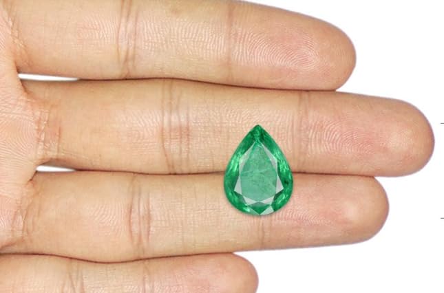 Image of USPTO Collection of Premium Quality Real Emerald Panna Yellow Sapphire Ruby Manik Blue Sapphire Neelam Pukhraj Stone Original Certified IGL Lab Tested Natural Green Hara Blue Yellow Pila Lal Red Nag