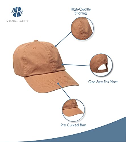 Dorfman Pacific Co. Gorra con visera precurvada azul 3