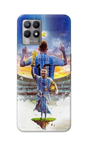 Image of Printed Hard Back Cover for Realme 8i Back Cover (Famous Football Player -J2) -190724(EA)