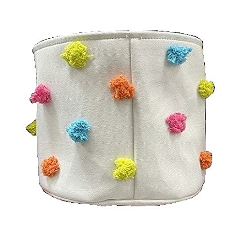 Closet Complete Collapsible Pom Pom Storage Bins, 2 Pack (Multi)