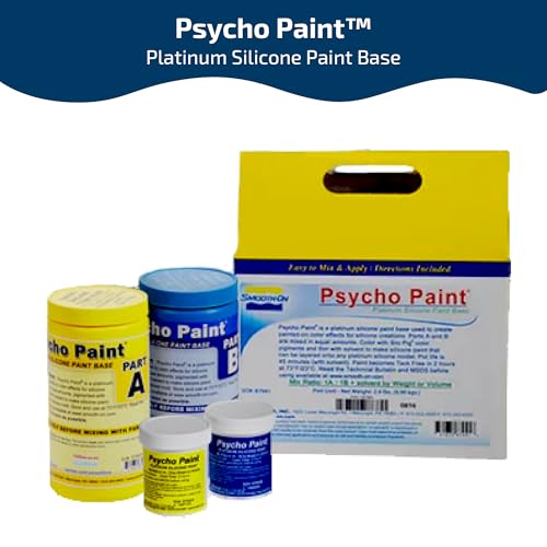 Smooth-On Psycho Paint™ Platinum Silicone Paint Base, 8-Ounce Kit - Image 3