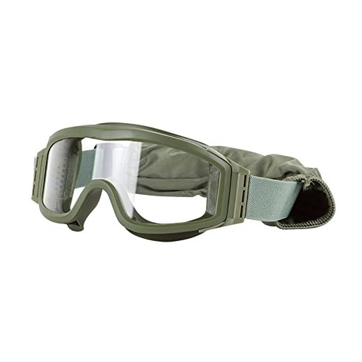 Valken Airsoft Tango Goggles, with 3 Lenses, Olive Frame
