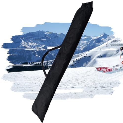 QMBasic SKITASCHE - stets 1 Paar Ski (Skisack) praktisch separat verpackt