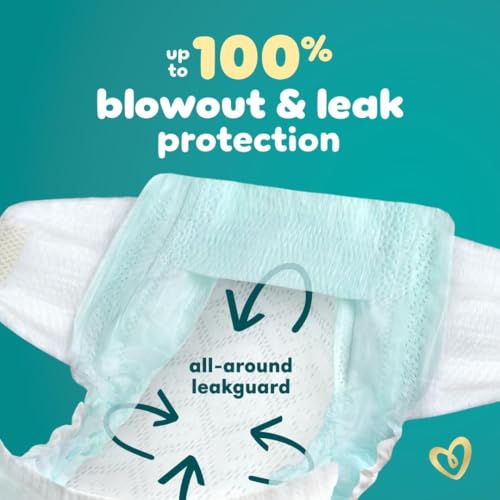 image for Pampers Swaddlers Diapers, Size 4 (15-34 lbs), 66 Count, Absorbent, Ke