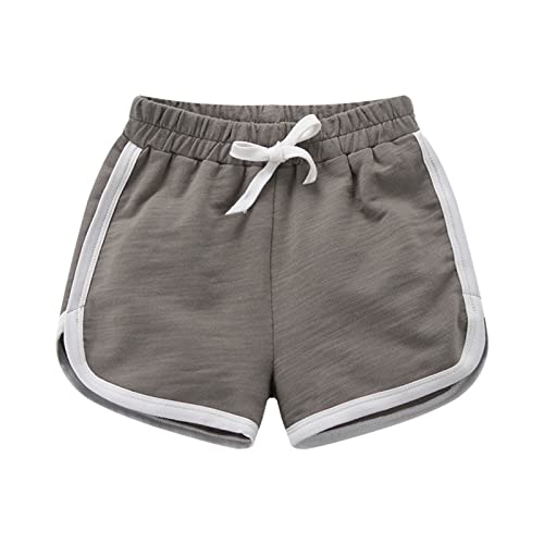 Girls Boys Solid Shorts Running Athletic Cotton Kids Workout Childrens Fashion Summer Casual Beach Sports Shorts Clothes