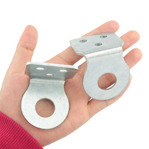 Image of 2PCS Stainless Steel 90 Degree Safety Packlock Clasp Hasp Lock Latch Door Locks Hasp Latch Extra Thick Door Gate Lock Hasp