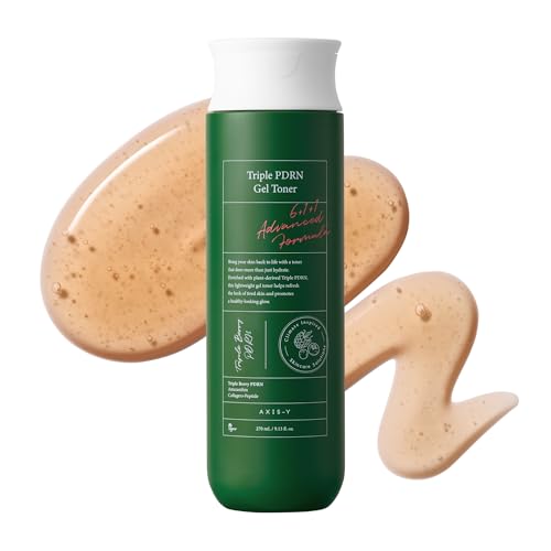 Image of AXIS-Y Triple PDRN Gel Toner for Face - Hydrating Korean Toner with Vegan PDRN, Astaxanthin, Collagen & Peptides - Soothing, Moisture Barrier Repair & Firming Skincare (9.13 fl. oz.)
