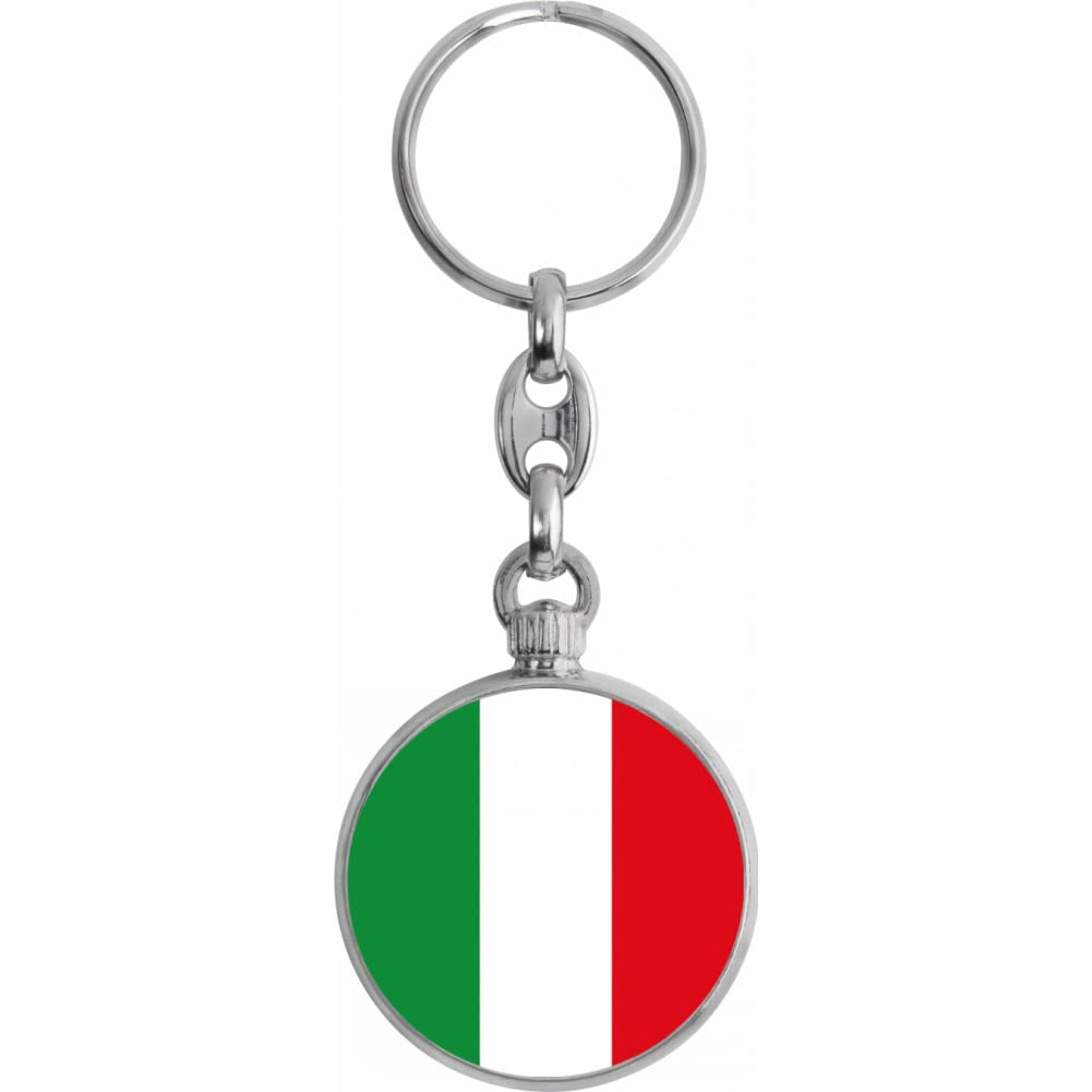 Toff London Italy Flag Keyring