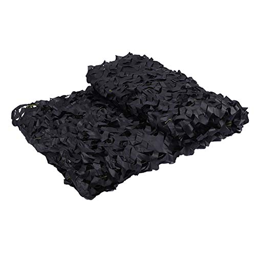 Filet de camouflage loisirs et camping noir pour déco de bar
