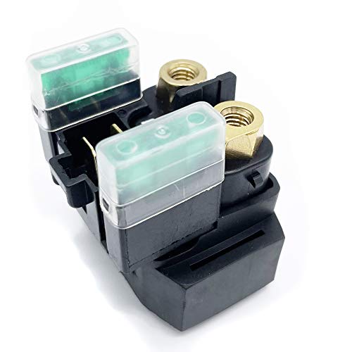 Image of Starter Solenoid for Yamaha ATV YFM 350 400 450 660 Raptor Grizzly, Relay for Yamaha Kodiak Wolverine Big Bear 2003 2004 2005 2006 2007 2008 (Pack of 2)