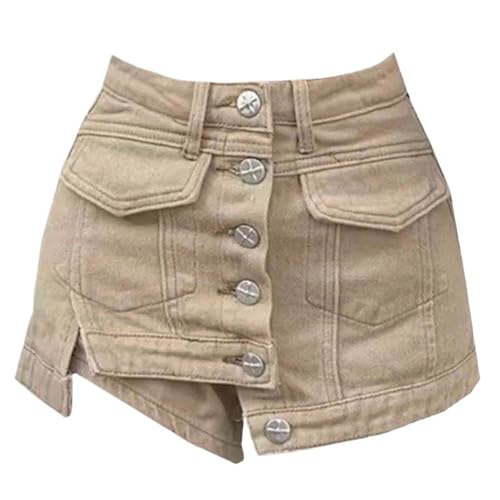 Short d'été en denim pour femme en coton souple contre la chaleur