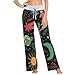 MONTOJ Saturn Moon Sun Comet Pantalon de pyjama pour femme - - M