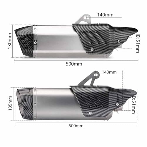 Modificación de escape para BMW F900 con catalizador intermedio y silenciador DB Killer premium 2