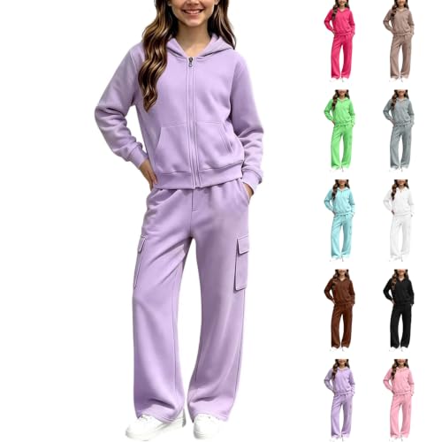 CSVBVSQ Back To School Clothes For Teen Girls,(Purple_01,120=5-6Years)