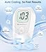 Glucoracy G-425 Glucose Monitor Kit, Blood Sugar Monitor with Glucose Meter, Lancing Device, 100 Test Strips and 100 Lancets, Blood sugar testing kit for Home Use, Diabetes Home Testing Kit