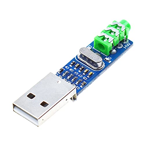 Mini PCM2704 USB Sound Card DAC Decoder Board-image-39