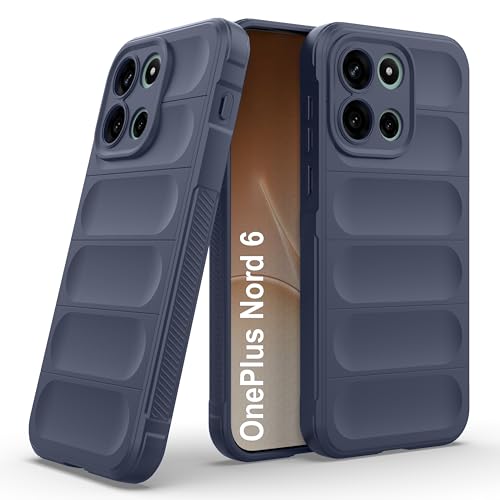 Image of Zapcase Back Case Cover for OnePlus Nord 6 | Compatible for OnePlus Nord 6 Back Cover | Liquid Silicon Magic Case with Camera Protection | Sapphire