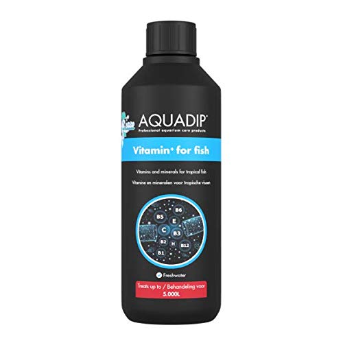 Aquadip Vitamin+ 500ml Tropical Coldwater Aquarium Tank Fish Health Treatment