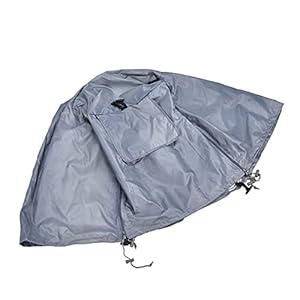 Keenso Grau Haustierkäfig Abdeckung mit Rollladentüren