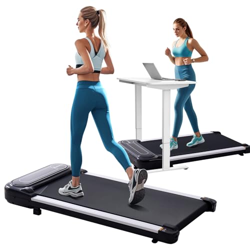 Electric Treadmills for Home Small, 2.5HP Portable Walking Pad Treadmill, Under Desk Treadmill with...