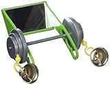 JW Pet Company Activitoy Barbell Small Bird Toy, Colors Vary