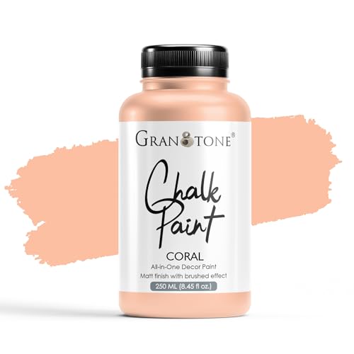 Image of GRANOTONE Chalk Paint Coral 250 ml Matte Finish