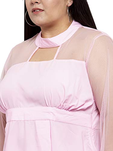 Image of Flambeur Women's Crepe A-Line Maxi Dress