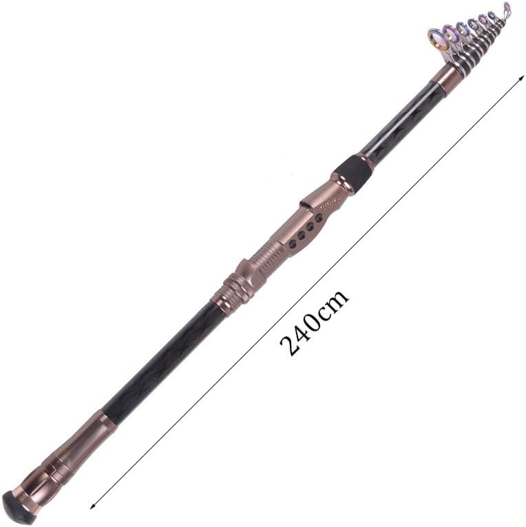 Retractable Fishing Rod for Long Throw Sea Lure