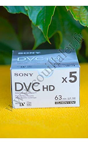 Sony DVM63 HD DVC Mini Tape - 5 Pack