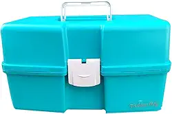 Caixa de Pesca Grande 3 Bandejas com Divisórias