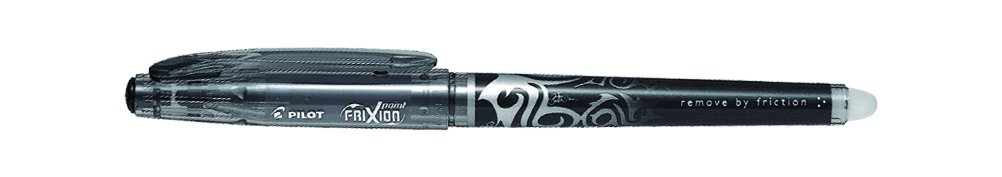 Pilot Frixion Point Erasable Rollerball 0.5 mm - Black, Single Pen
