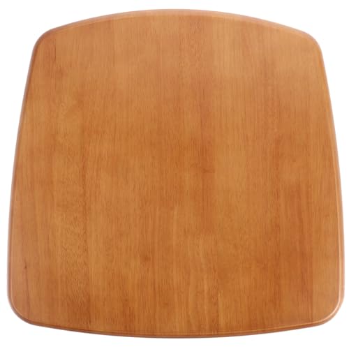GANAZONO Chair Panel Solid Wood seat Board Accessories Wooden Chair Seating pad seat Replacement for Stool Wood Desk Wooden Stool Accessory Dining Table face Cushion