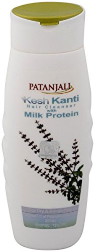 Image of Patanjali Kesh Kanti Milk Protein Hair Cleanser Shampoo, 200ml
