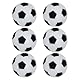 Kisangel Mini Tischfussball Ersatzbälle: 6 Stück Tischfußball Kickerbälle Tischkicker Bälle Mini Ball Fußball Tisch Tischfußball für Brettspiele Erwachsene Kinder
