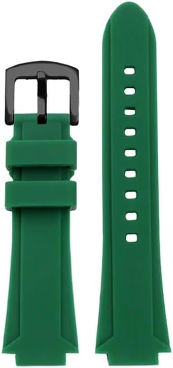 24 * 16mm Convex Silicone Watchband Fit For TIMEX T2N721 T2N720 W2R55500 TW2T76500 Series Waterproof Sports Watch Band Accessories