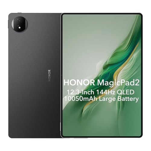 HONOR MagicPad2 Tablet 12GB 256GB,Batería de 10050mAh, 12,3 Pulgadas OLED 144Hz, 8 Altavoces,...
