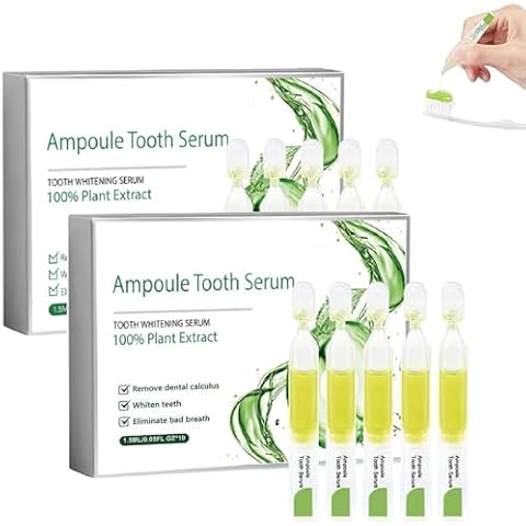 20Pcs Ampoule Tooth Serum, Ampoule Essence Toothpaste, Teeth Toothpaste Serum, Solve All Oral Problems. Cover