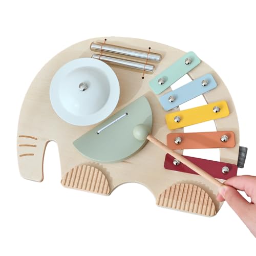 Instruments de musique pour les tout-petits, le cadeau éléphant idéal
