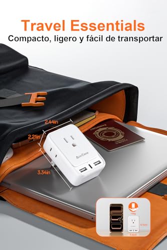 Adaptador de corriente europeo a mexicano 18 Imagen adicional