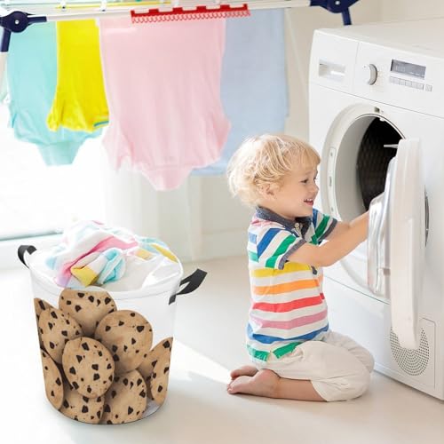 Bac à linge pliable grand format pour transporter le linge sans effort