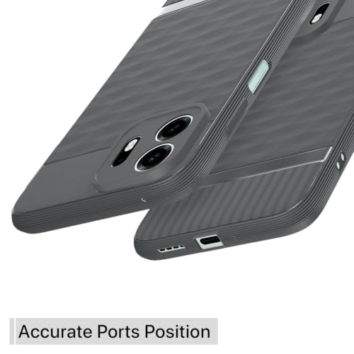 Image of Outlouders Back Cover for OnePlus N6 5G | Full Camera Protection | TPU Soft Flexible Shockproof Bumper Case (Grey)